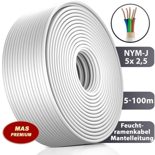 100m nym 5x2 mm - nym-j, 5x2,5