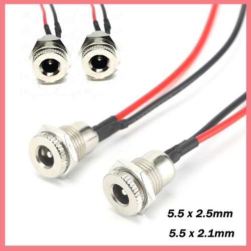 Einbaubuchse 5x2 1mm - dc, 5,5x2,1mm
