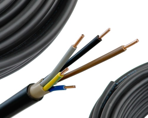 Nyy 5x2 5mm - (2,86€/m)nyy-j, /