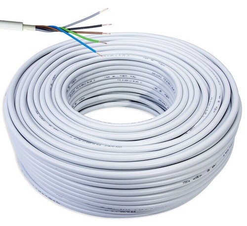 Nym kabel 5x2 - nym, 5x2,5mm²