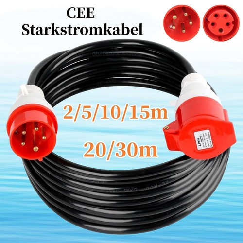 Cee starkstromkabel 400v 16a - starkstromkabel,